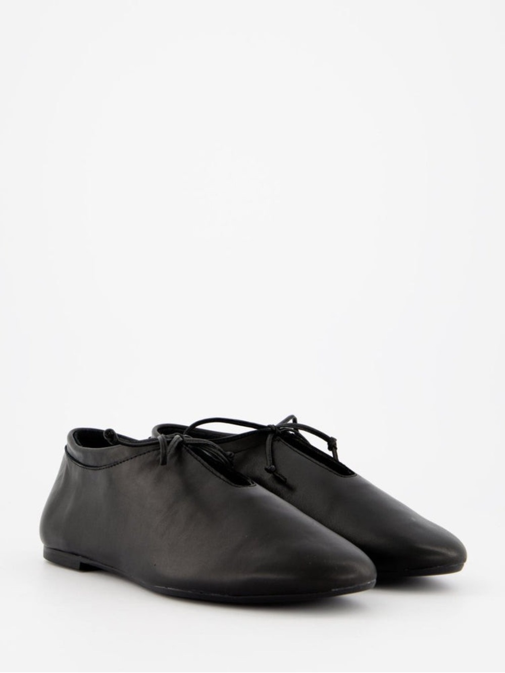 NEW with box Ulanka BLANCHE - BLACK LEATHER SHOES size 7.5